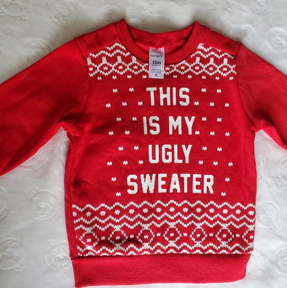 Carter's Other - Carter's Baby Ugly Sweater Christmas